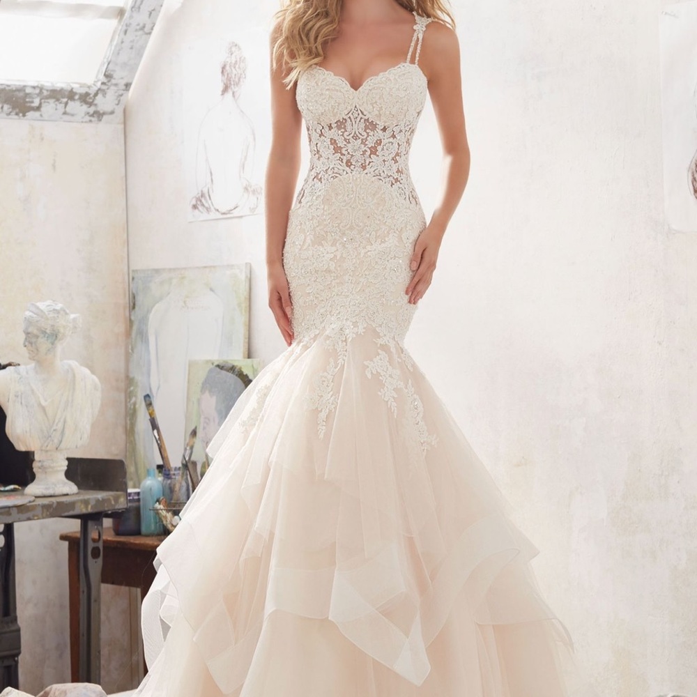 Morilee by Madeline Garner New York wedding gown🤍